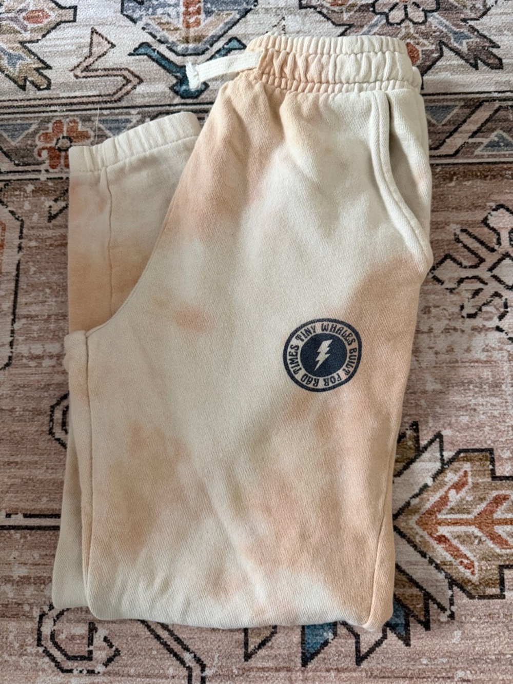 Tiny Whales Tie-Dye Sweatpants
